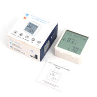Sensor inteligente de temperatura y humedad con pantalla Digital LCD, Detector de termómetro interior para Alexa y Google - details 17