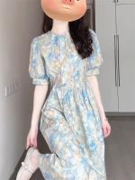 Elegante Vestido Floral de Alta Gama Francesa Estilo Único para Primavera-Verano 2025 - details 3