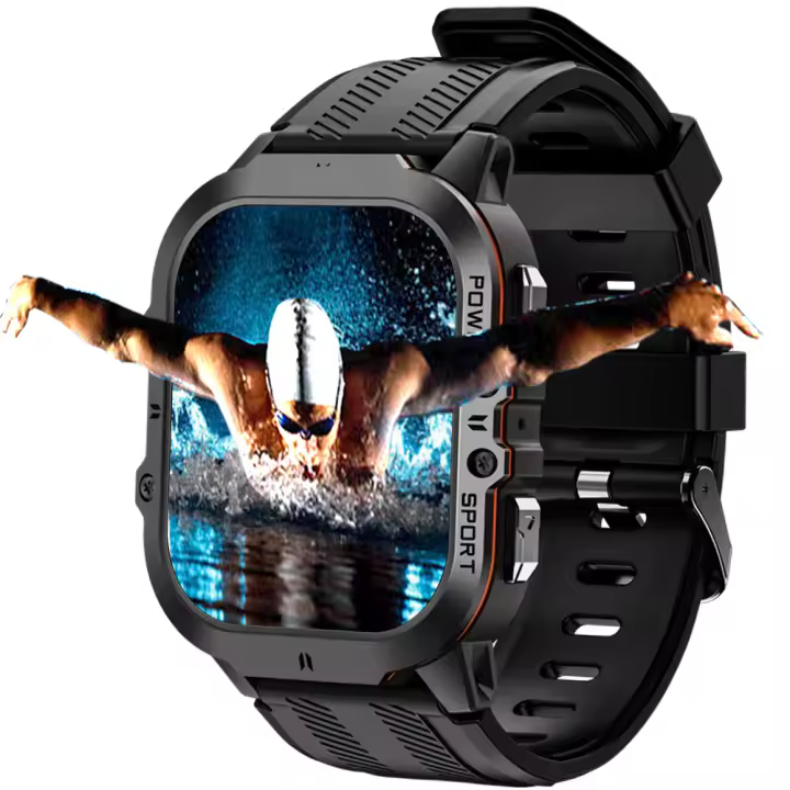 Reloj inteligente con Bluetooth para hombre, dispositivo resistente al agua, 10 metros - 1