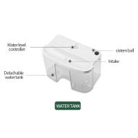 Deshumidificador silencioso para habitación, deshumidificador eléctrico con tanque de agua de 2,5 L y apagado automático, 42 W - details 9