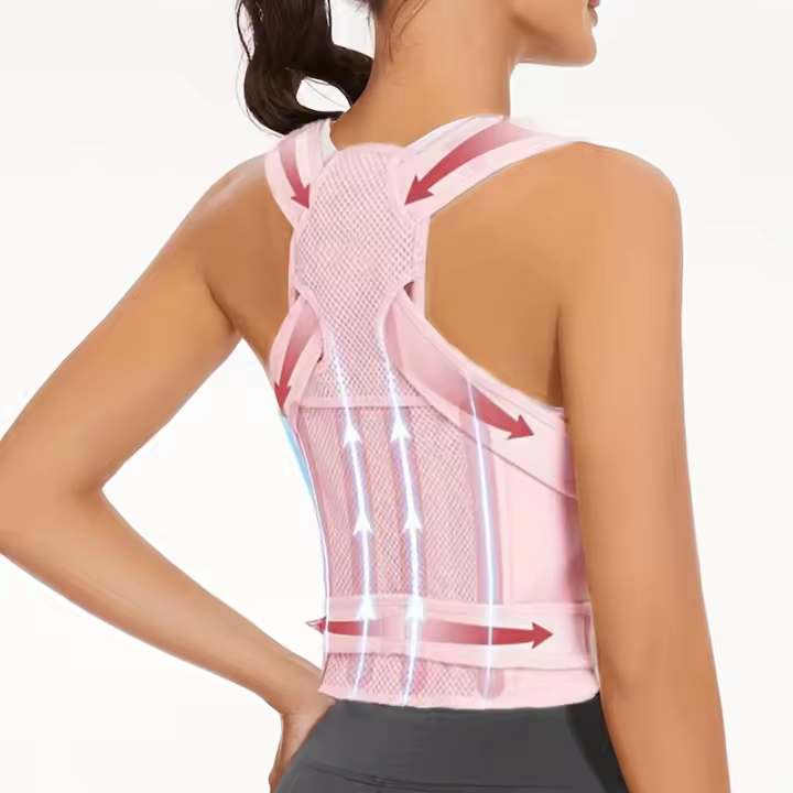 Corset Ortopédico Ligero Cierre de Cremallera Material de Polivinilo Cloroacetato - 1
