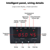Controlador de incubadora de huevos multifunción, termostato completamente automático, sistema de Control de calefacción giratoria, Sensor de sonda, HT-10 - details 5