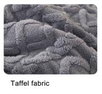 Manta de Invierno Super Grosora y Cálida para Cama con Peso de Cachemira Artificial Suave y Cómoda Calidez de Cojín de Cuero de Lamb - details 11
