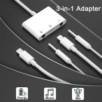 Adaptador de Audio Ligero de Microfón a Jack de Auriculares Dual 3.5mm - details 0