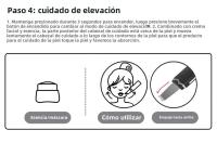 Limpiador de Piel Ultrasónico Aclarado de Poros, Levantamiento y Enderezo - details 24