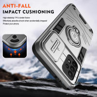 KEYSION-funda a prueba de golpes para Samsung A33, 5G, A23, A13, 4G, anillo de protección de cámara deslizante, soporte de teléfono, Galaxy A32, A22, M32 - details 3