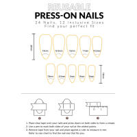 Uñas postizas francesas rosadas a prueba de astillas y manchas para decoración de dedos DIY - details 3