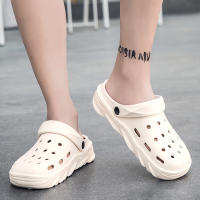 Zuecos informales para hombre, sandalias de moda de lujo, zapatos de jardín, zapatillas de playa al aire libre, calzado Masculino - details 2
