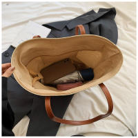 Bolso de Paja para Vacaciones de Verano en la Playa 2025 Nuevo Estilo Tejido de Gran Capacidad Bolso de Hombro para Playa Bolso de Mano Moderno y a la Moda - details 3