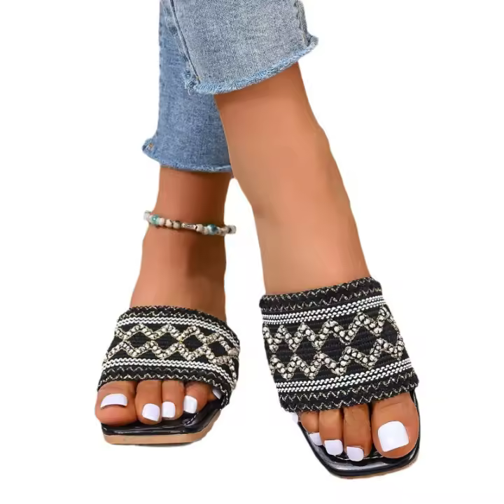 Zapatillas de Verano para Mujer Zapatillas de Moda Comodidad y Estilo en Un Zapato - 1