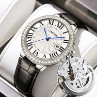Calado falso reloj mecánico hombre luminoso calendario resistente al agua - details 3