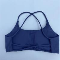 Sujetador deportivo para mujer, Bralette Sexy con tirantes cruzados en la espalda, Bralette de alto impacto para gimnasio, Yoga, entrenamiento, Top corto, chaleco, ropa interior push-up para correr - details 16