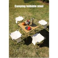 Taburete plegable portátil para exteriores, taburete plegable para acampar, senderismo, playa, viajes, Picnic, asiento de pesca, herramientas, Picnic ultraligero - details 0