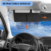 El control deslizante polarizado con cremallera para automóvil, la extensión con lente de PC y la visera lateral brindan una conducción segura para la mayoría de los automóviles. - details 0
