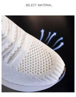 Zapatillas Deportivas para Mujer Suela Suave de Malla, Transpirables, Zapatillas de Correr al Aire Libre, Zapatillas Casuales con Cordones - details 7