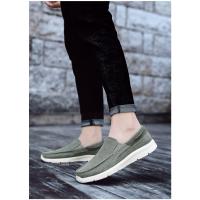 Zapatos De Lona Para Hombre Mocasines Clásicos De Ocio Cómodos Y Transpirables Zapatillas Casuales Para Adultos Con Punta Redonda Suela EVA - details 10