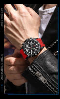 POEDAGAR Multifunción nuevo hombre reloj de silicona con reloj de cuarzo - details 10