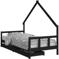 Estructura de Cama Infantil con cajones Madera de Pino 80x160cm - details 16