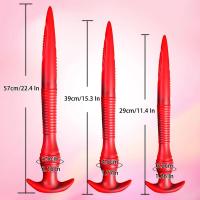Leten Super 22 pulgadas Plug de Cillo Silicona Suave para Masaje Prostatal y Dilatación Anal - details 1