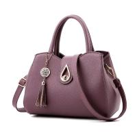 Bolso informal sencillo a la moda para mujer, bandolera de hombro decorativa con flecos de gran capacidad, mochila de lujo de alta gama - details 0