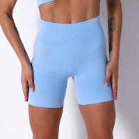 Nessaj pantalones cortos de yoga sin costuras, shorts de verano para gimnasio y fitness - details 4