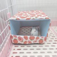 Nido de Muselina Suave para Cobayas Almohadilla Ligera y Transpirable para Mascotas Pequeñas - details 8