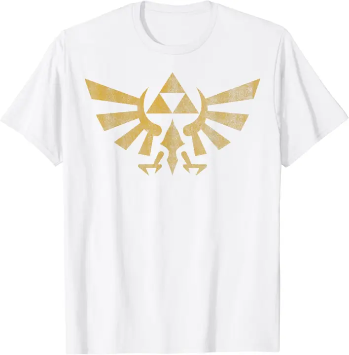 Camiseta con insignia desgastada Legend Of Zelda Royal Crest - 1