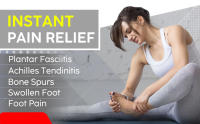 1Pair Ankle Compression Sock Elastic Breathable Ankle Sleeves for Plantar Fasciitis,Heel Pain,Achilles Tendonitis Relief - details 0