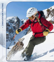 Kapvoe-gafas fotocromáticas de esquí, lentes rojas para Snowboard, deportes al aire libre, esquí de doble capa, antivaho - details 16