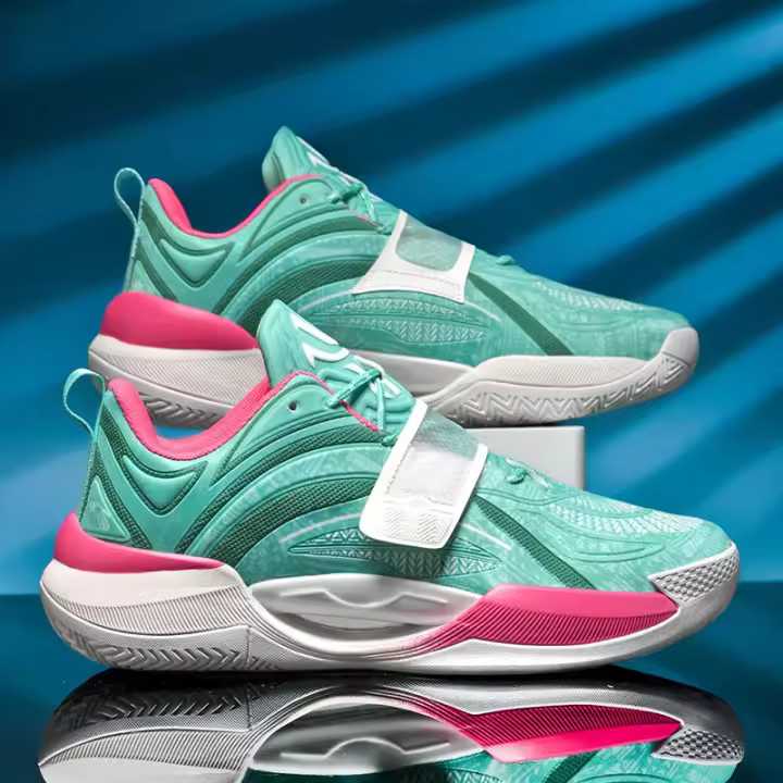 Zapatillas de baloncesto antideslizantes para hombre y mujer, zapatos de entrenamiento deportivo de goma para exteriores - 1