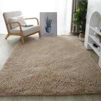 Alfombra de Peluche Blanca para Decoración de Sala de Estar Alfombra Gruesa para Dormitorio Alfombra Suave Antideslizante para Piso Alfombra de Tamaño Grande para Salón - details 9