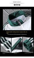 Chaqueta de Hombre para el Viento Estilo Casual de Moda Otoño 2023 Talla Grande Deporte al Aire Libre Acampada Patrón Solto Ropa Deportiva - details 3