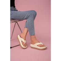 Sandalias de Verano 2025 para Mujer Suela Gruesa de Goma Natural Estilo Sencillo de Dedillo - details 16