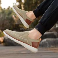 Nuevos zapatos deportivos Retro de alta calidad para mujer, zapatos tejidos sin cordones de talla grande 48, zapatos cómodos y ligeros para caminar para hombre, marca Oem - details 11