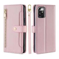 Funda Magnética Multifuncional de Piel para Mujer, Funda Protectora con Cremallera, Compatible con ZTE Blade A72 5G - details 10