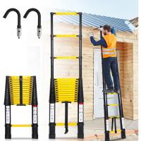 Escalera Telescópica de Aluminio de 5m Portátil, Desmontable, Antideslizante, Extensible, Multiusos, Carga de 150kg Mejoras del Hogar y Herramientas - details 69