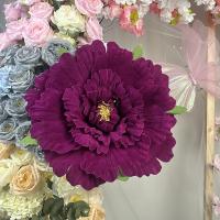 Nueva peonía Artificial de seda de 30/50cm, fondo de flores grandes gigantes, flores falsas, flores artificiales, accesorios de fotografía para jardín - details 4