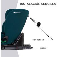Silla de Coche Isofix para Niños Grupo 1/2/3 9-36 Kg Normativa R129 Protectores Laterales - details 22
