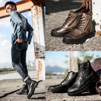 Erkek Spor-t bot ayakkabi Italian Chelsea zapatos de vestir y botas de cuero genuino para senderismo de seguridad para hombres (antiguos) 2023 - details 1