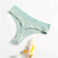 Tanga de algodón sexy para mujer, ropa interior suave y sólida, lencería - details 16