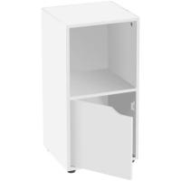 Estantería de Madera, Librería con Puerta y Compartimentos Abiertos, Mueble almacenaje, Organizador,en Color Natural de 119x29x59 cm para Estudio,Dormitorio,Salón, Oficina y Biblioteca - details 60