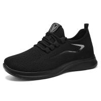 Zapatillas de deporte de suela suave Flyknit informales transpirables de verano para hombre - details 1