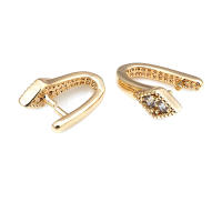Colgantes de latón de Color dorado de 18K, conectores, cierres de Clip a presión, joyería Diy de alta calidad, accesorios para collares para mujer - details 26