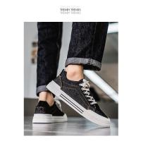 Nuevos Zapatos Vaqueros Azules para Hombre Cómodos Zapatos Vulcanizados con Cordones - details 15
