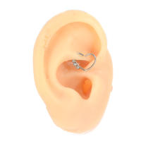 Piercing corporal para la nariz, 2 piezas, 0,8x10mm, joyería de moda, anillo quirúrgico de Tragus inoxidable - details 2