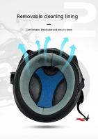Cascos de moto semiabiertos, gafas de protección UV - details 4