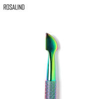 ROSALIND-Herramienta de manicura para uñas, removedor de empuje de piel muerta, empujador de cutículas de acero inoxidable de doble punta, limpiador de Arte de uñas - details 6