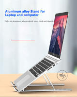 Soporte plegable para ordenador portátil, Base de refrigeración ajustable para Macbook Air Pro - details 0