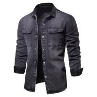 Chaqueta vaquera para hombre, Top desgastado informal, a la moda, primavera y otoño, novedad de 2024 - details 3