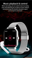 Reloj mujer inteligente Fitness deporte Bluetooth llamada sano ritmo cardíaco hombre reloj - details 8